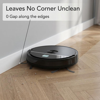 Smart Robot Vacuum Cleaner & Mop, 5000Pa Suction Auto Sweep & Mop, Carpet Boost, Edge & Spot Cleaning | App, Remote & Button Control Auto Recharge, 110 Min Runtime for Hard Floors & Pet Hair